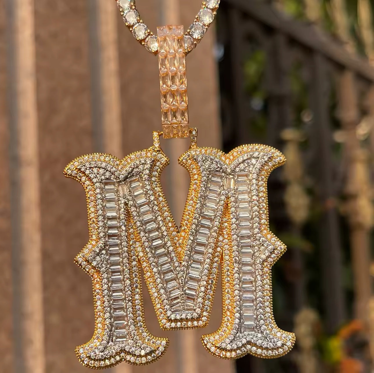 Letter necklace
