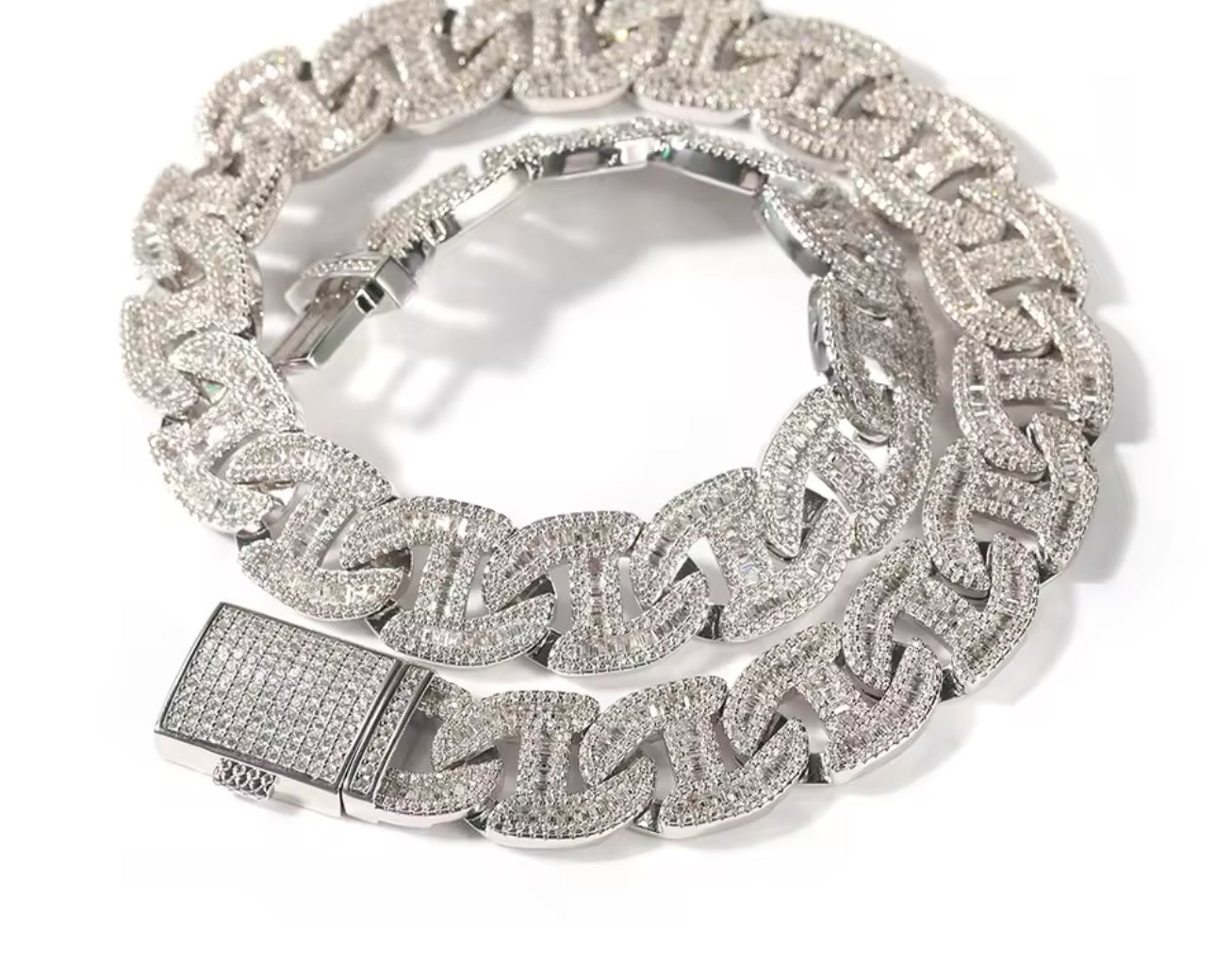 Baguette Cuban chain
