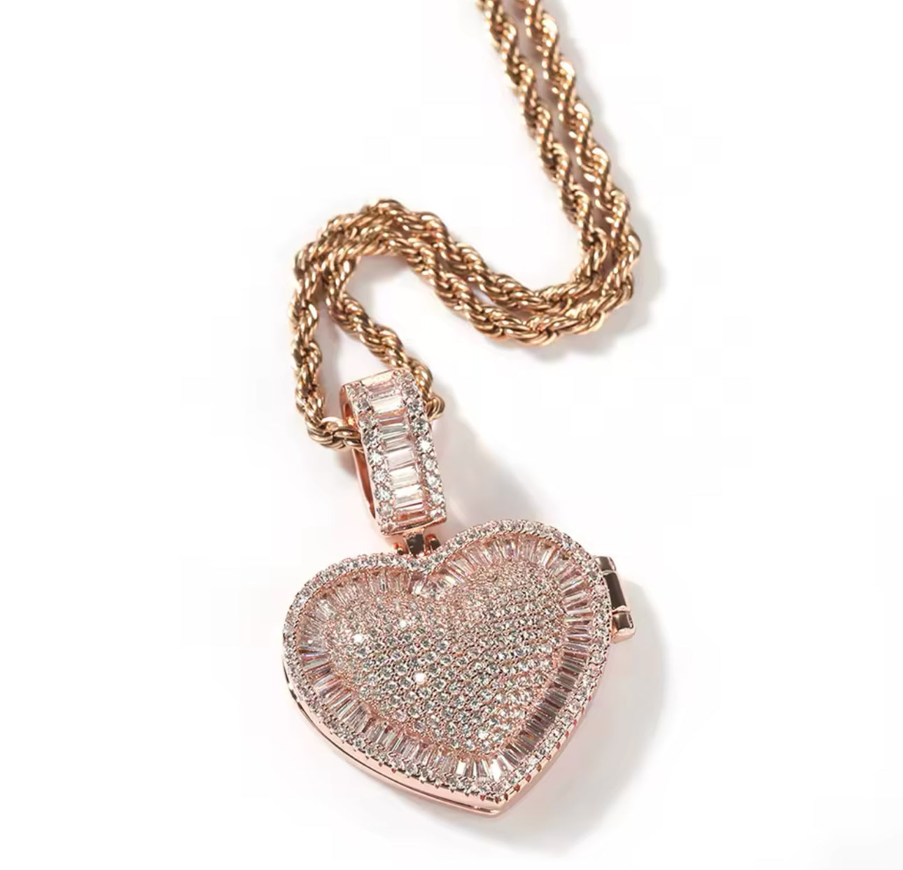 Custom locket photo pendant