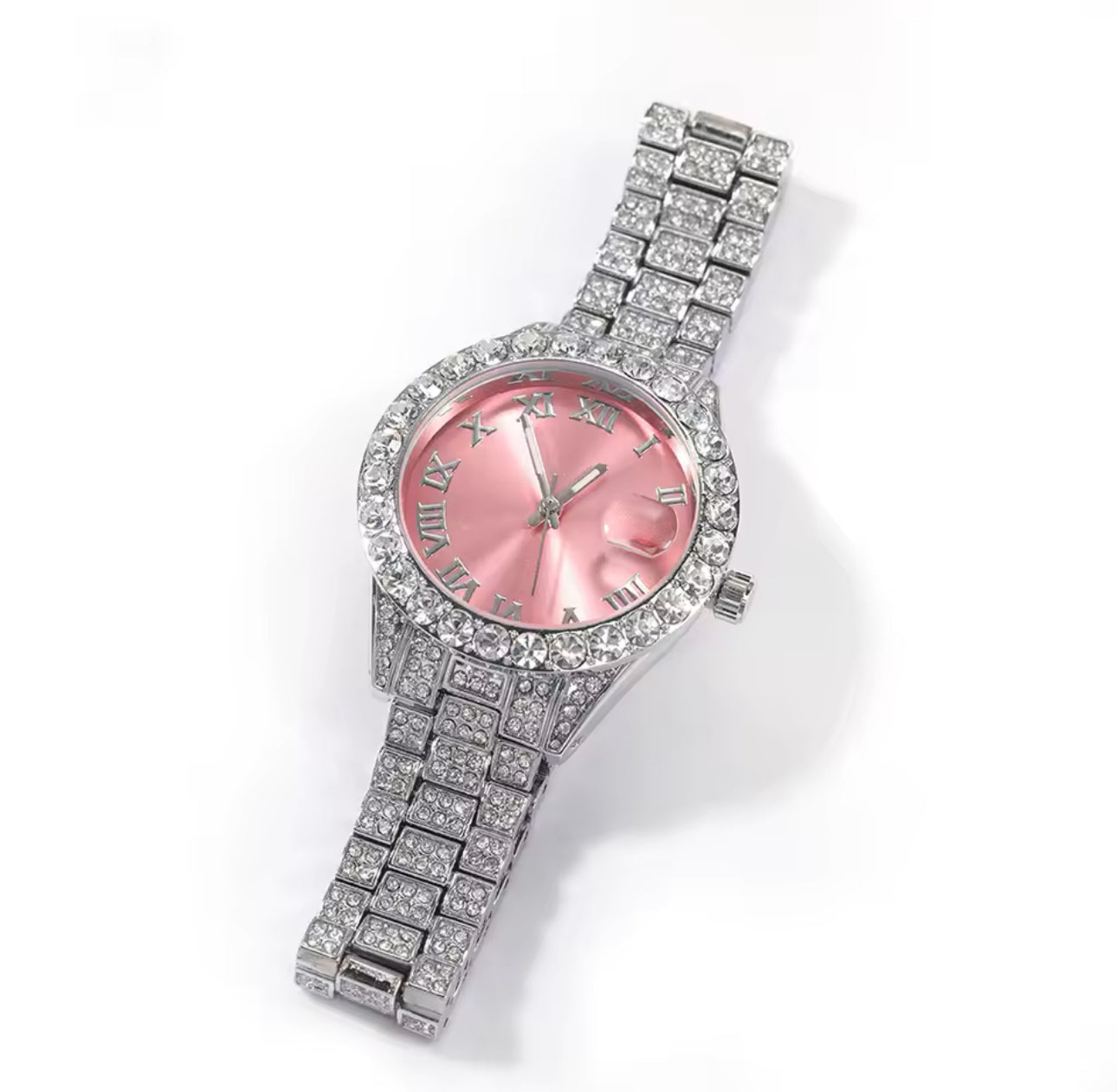 Iced out watch